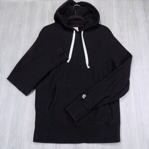 Champion Todd Snyder Pullover Hoodie Mens Small Black Reverse Weave EUC